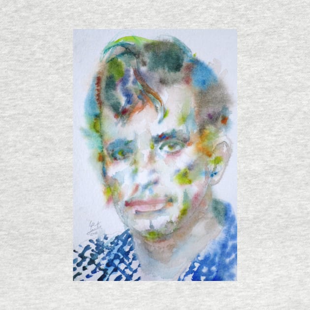 JACK KEROUAC watercolor portrait .2 by lautir